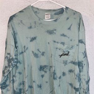Victorias Secret PINK Long Sleeve Campus Tee